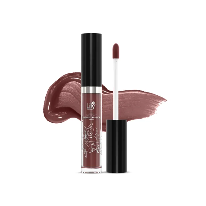 Lily Semi Matt Liquid Lipstick- Nina